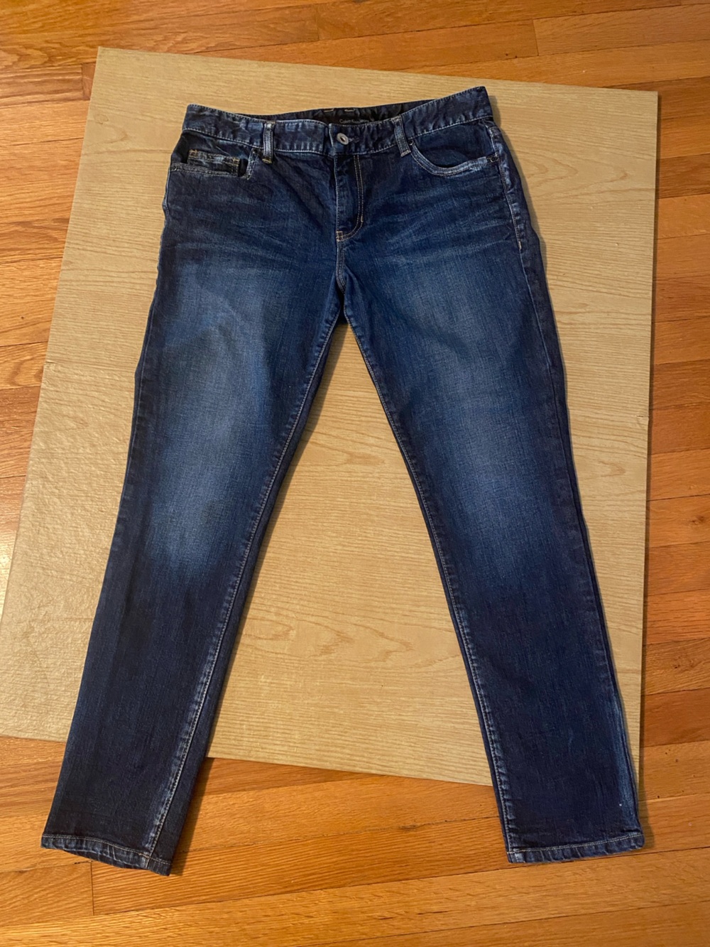 Calvin Klein Dark Indigo Skinny Women's Jeans